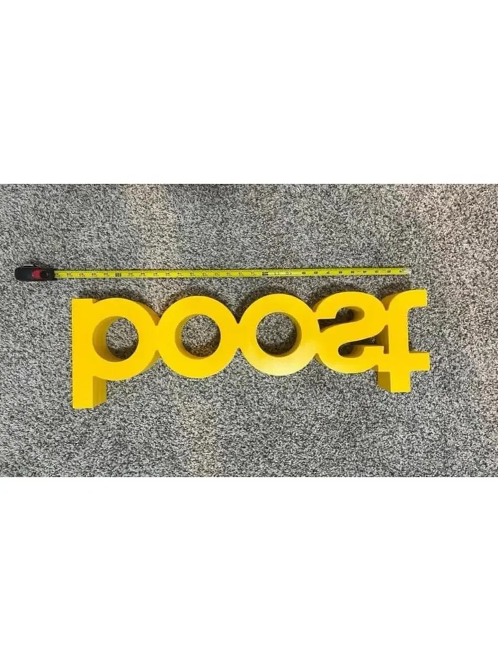 Large Promotional Wooden Adidas Boost Sign